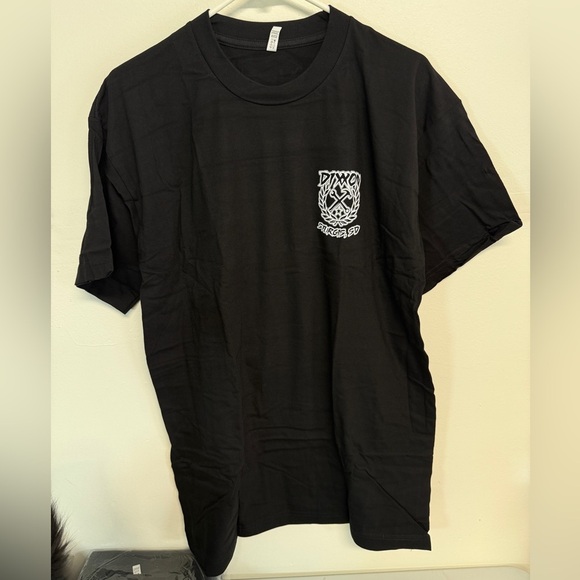 DIXXON STURGIS GREY SKETCHY CREST T-SHIRT BLACK - MENS XL - Picture 4 of 4